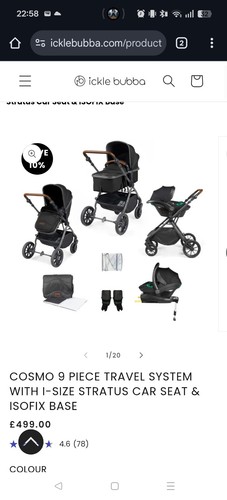 Ickle bubba cosmo travel - ickle,