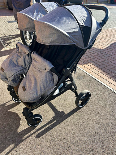 Ickle bubba double pushchair - ickle,