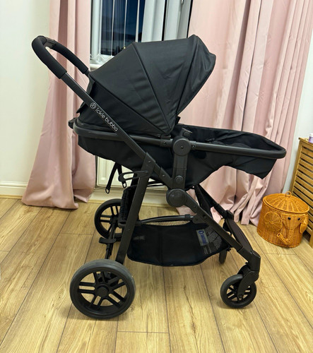 Ickle bubba black pushchair - ickle,